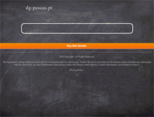 Tablet Screenshot of dg-pescas.pt